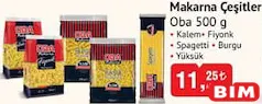 OBA MAKARNA ÇEŞİTLERİ 500 G OBA MAKARNA ÇEŞİTLERİ 500 G